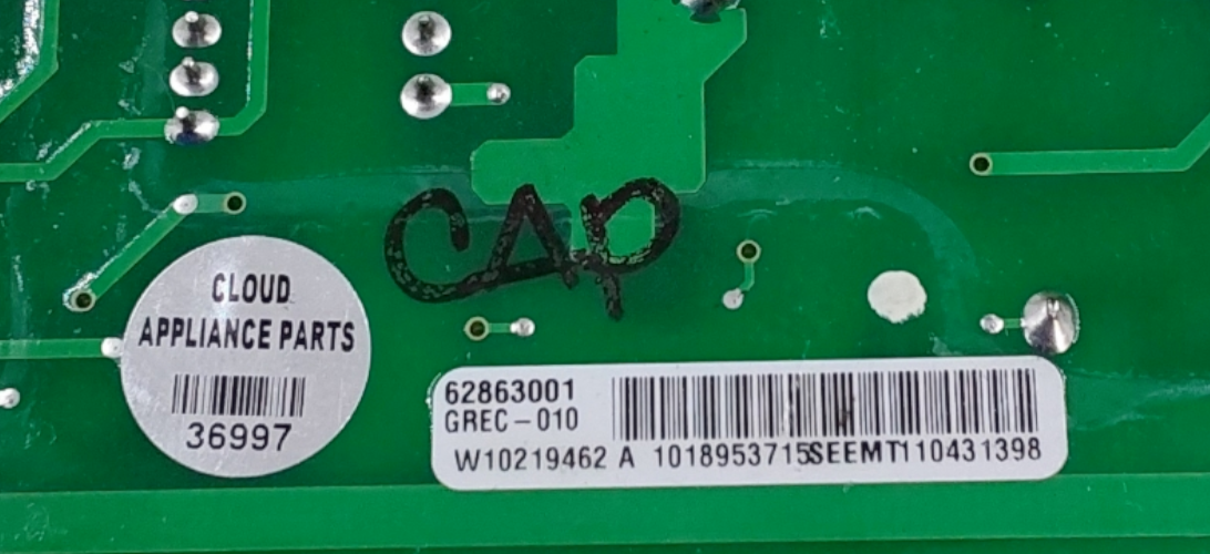 OEM Whirlpool Fridge Control Board W10219462 *Same Day Ship & 60 Days Warranty**