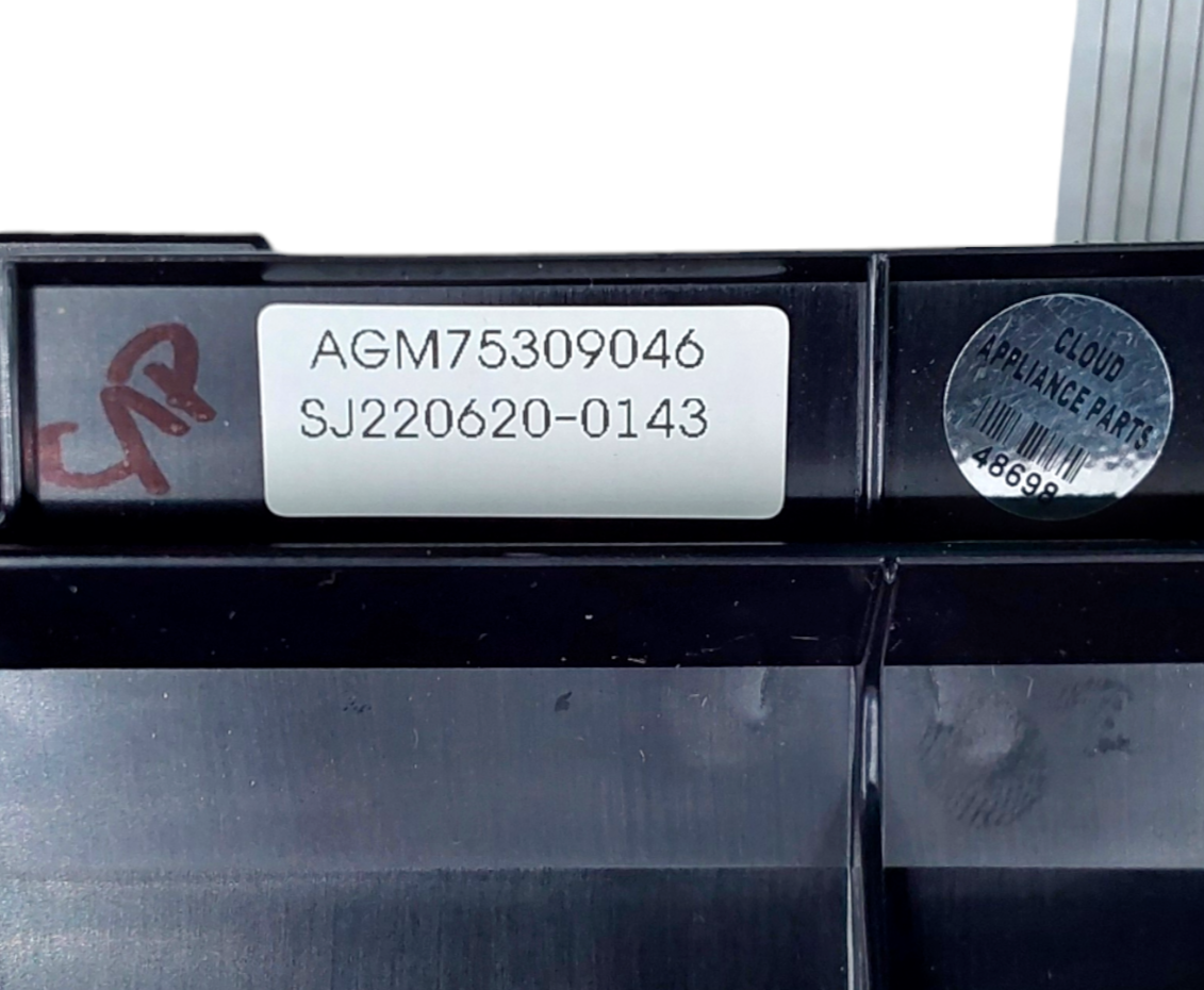 New LG Dual Fuel Range Control Panel AGM75309046 Same Day Ship& 60 Days Warranty