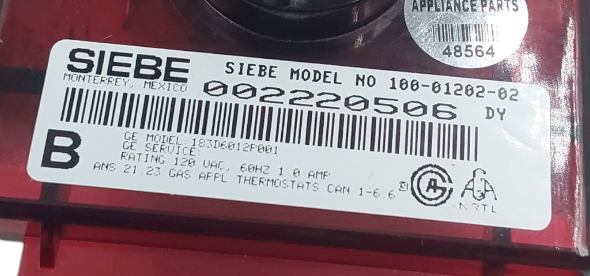 Genuine GE Oven Control Board 183D6012P001 *Same Day Shipping & 60 Days Warranty