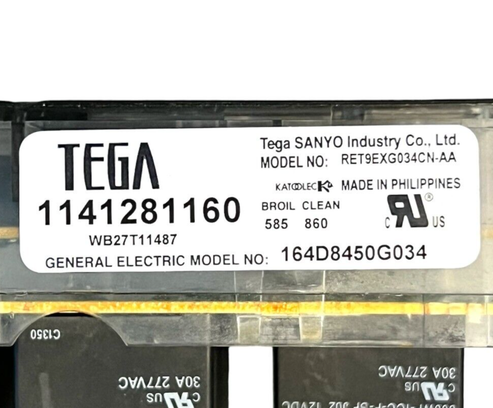 Genuine GE Range Control Board 164D8450G034 Same Day Shipping & 60 Days Warranty