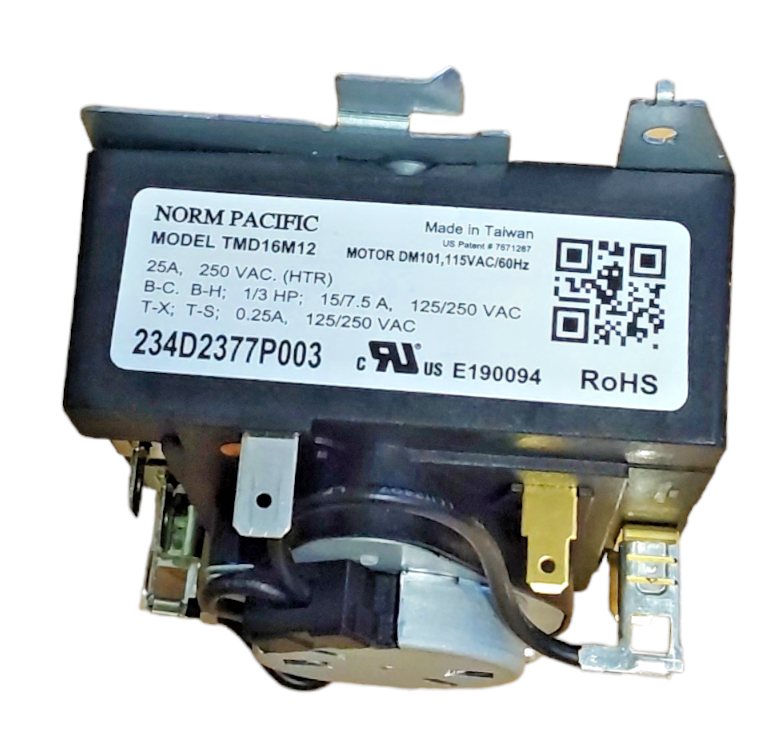 New GE Dryer Timer Assembly 234D2377P003 *Same Day Shipping & 60 Days Warranty**