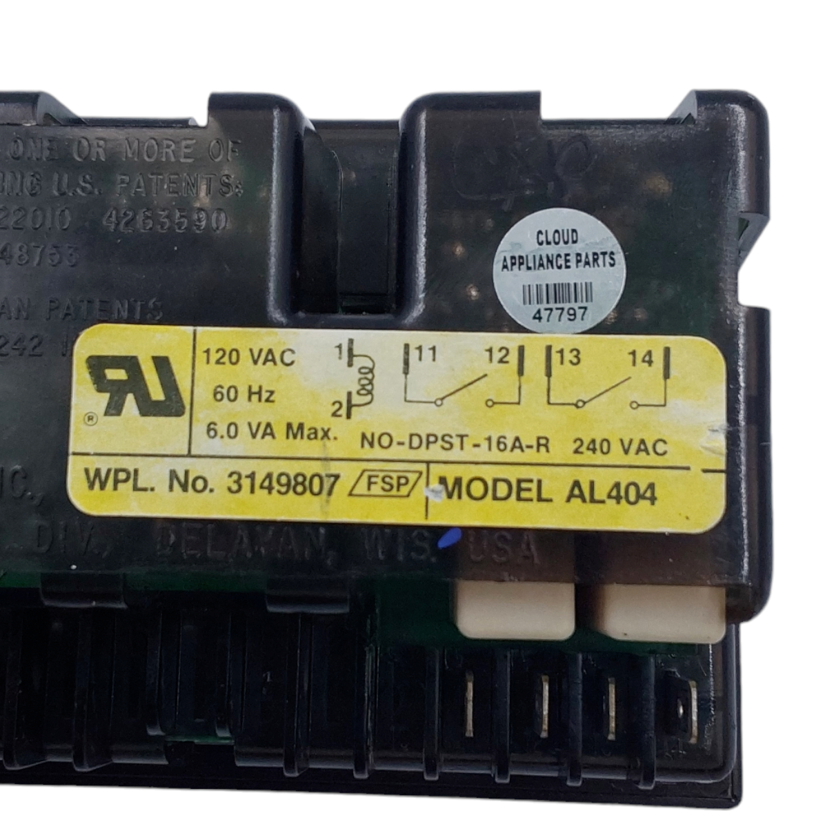 Genuine Whirlpool Range Control Board 3149807 Same Day Ship & 60 Days Warranty**