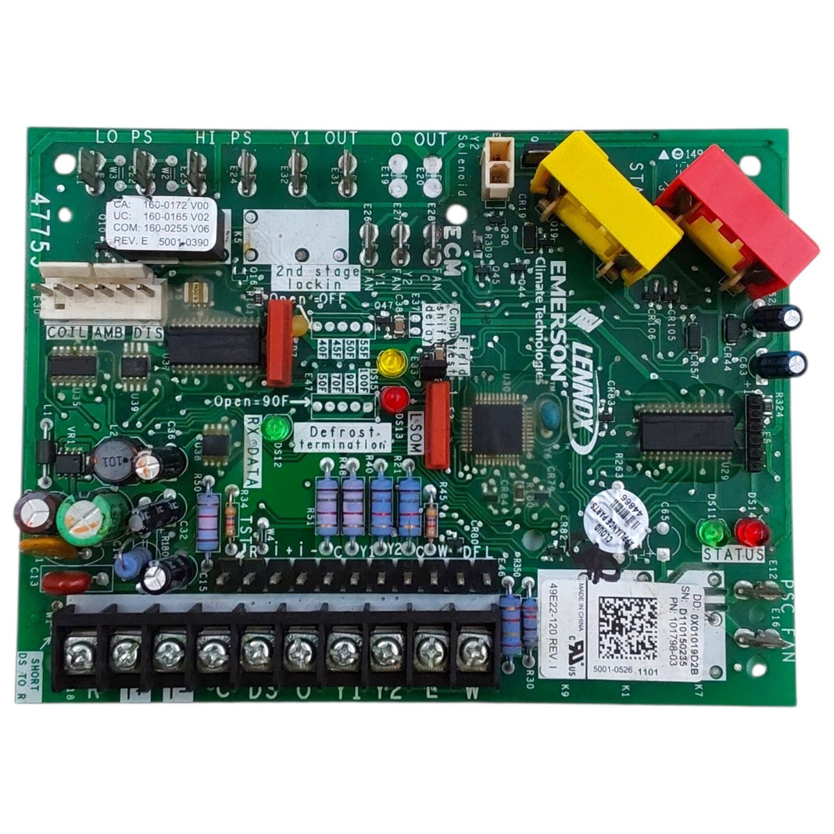 Lennox Genuine Furnace Control Board 101798-03 Same Day Ship & 60 Days Warranty*