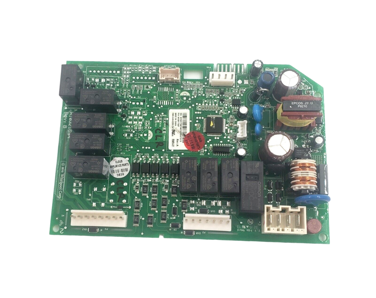 Whirlpool Refrigerator Control Board W10617097 Same Day Ship & *60 Days Warranty