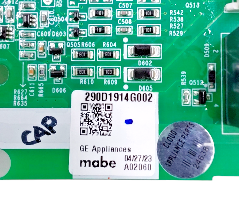 New GE Washer Main Control Board 290D1914G002 *Same Day Ship & 60 Days Warranty*
