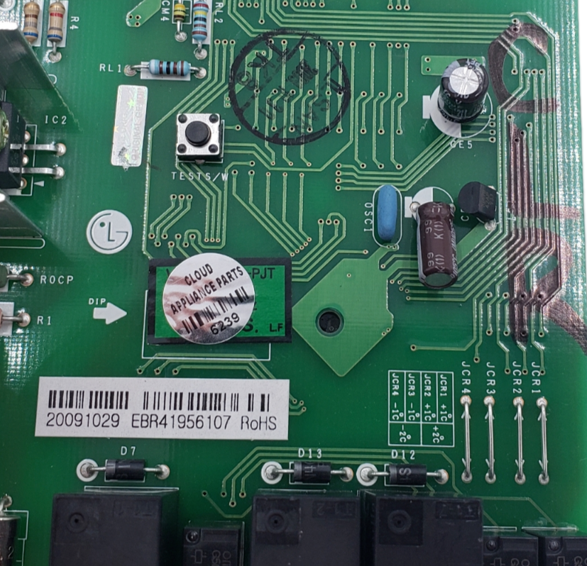 Genuine LG Refrigerator Control EBR41956107 Same Day Shipping & 60 Days Warranty