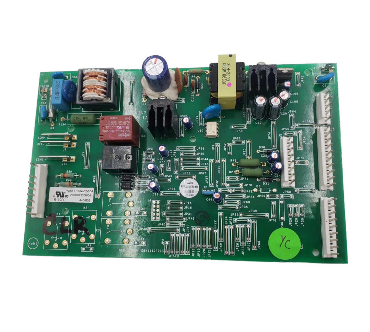 OEM GE Refrigerator Control Board 200D6223G004* Same Day Ship & 60 Days Warranty