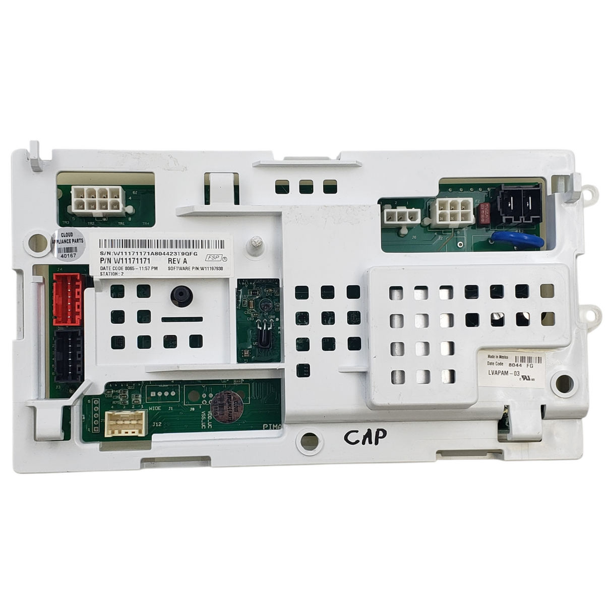 Whirlpool OEM Washer Control Board W11171171 *Same Day Ship & 60 Days Warranty**