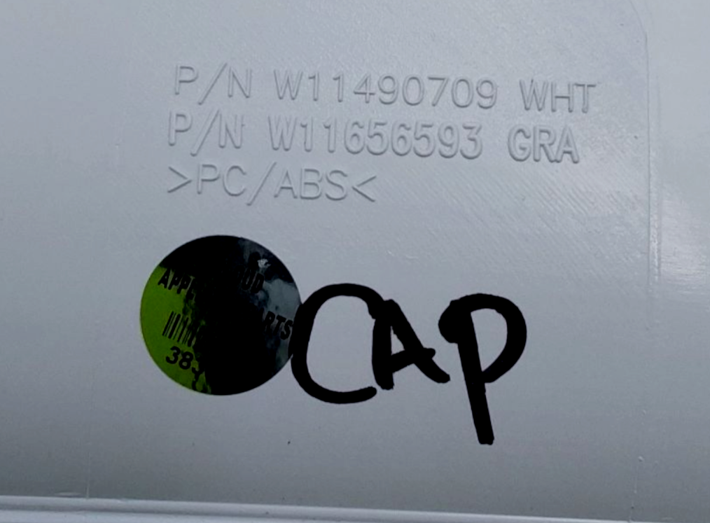Genuine Whirlpool Washer Control Panel W11656593 Same Day Ship &60 Days Warranty