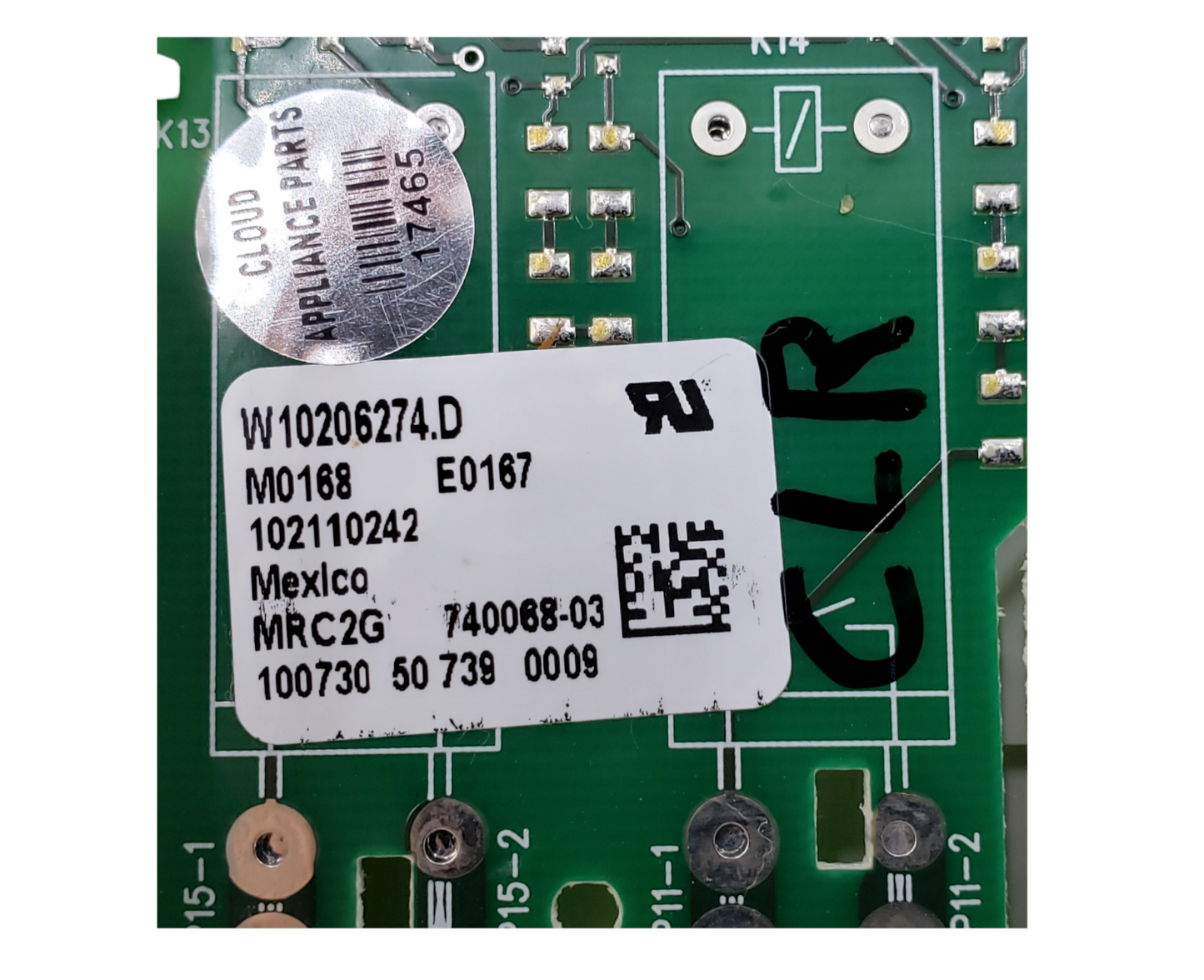 Genuine Whirlpool Oven Control Board W10206274 *Same Day Ship & 60 Days Warranty