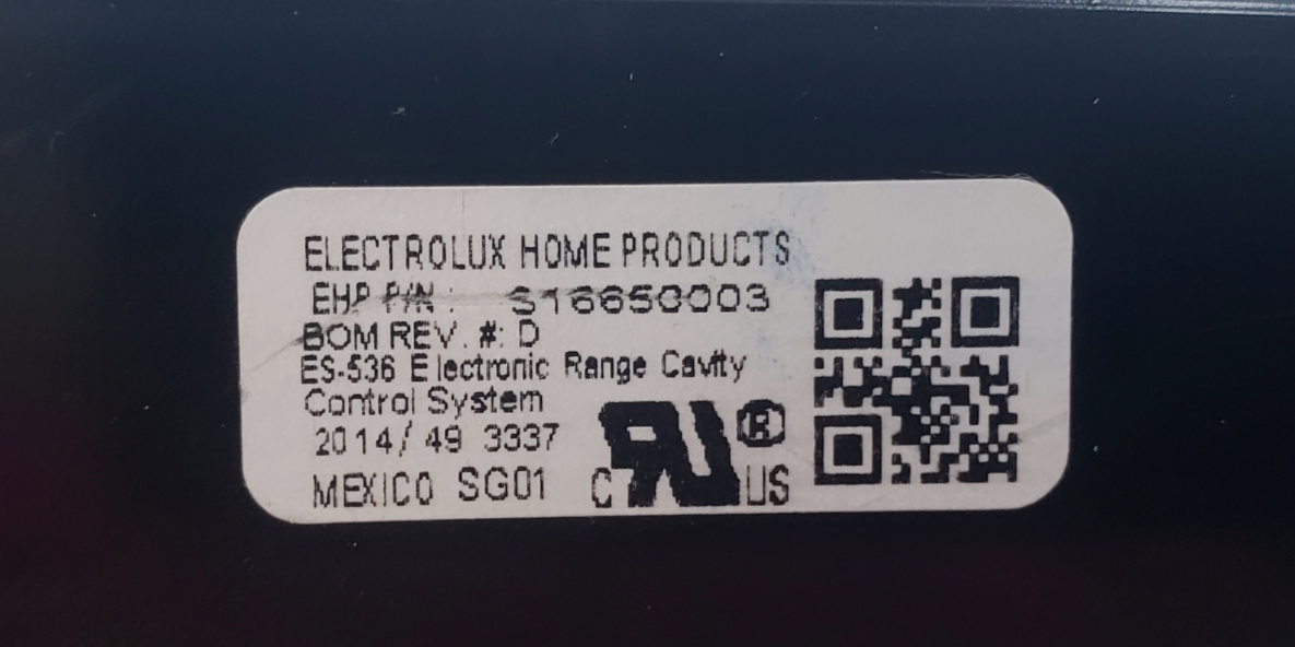Genuine Frigidaire Oven Control Board 316650003 Same Day Ship & 60 Days Warranty