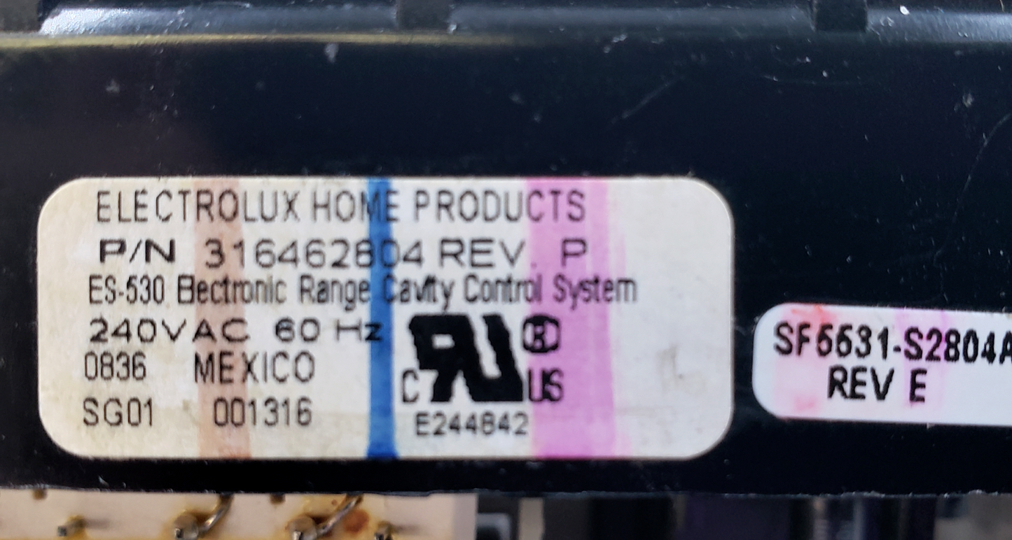 Genuine Frigidaire Oven Control Board 316462804 Same Day Ship & 60 Days Warranty