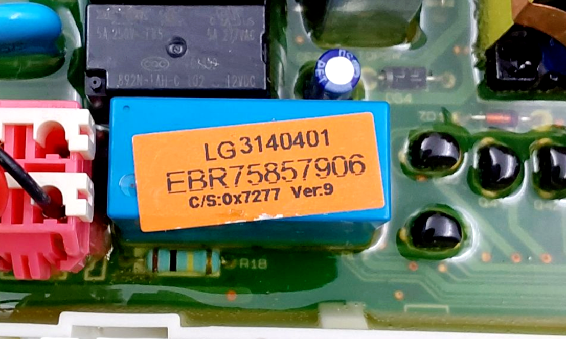 Genuine LG Washer Control Board EBR75857906 Same Day Shipping & 60 Days Warranty