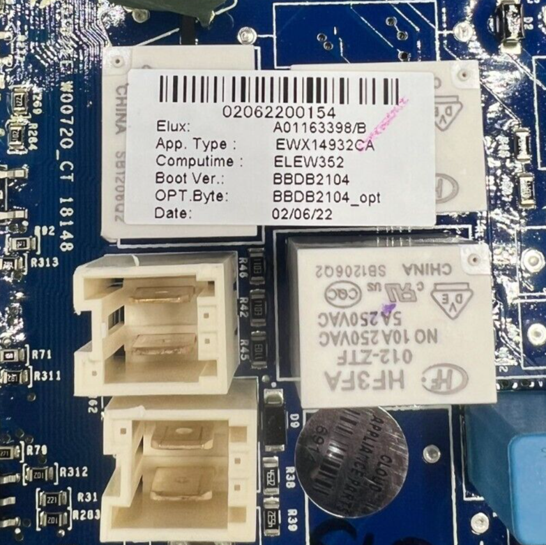 Genuine Frigidaire Wash Control Board A01163398 Same Day Ship & 60 Days Warranty
