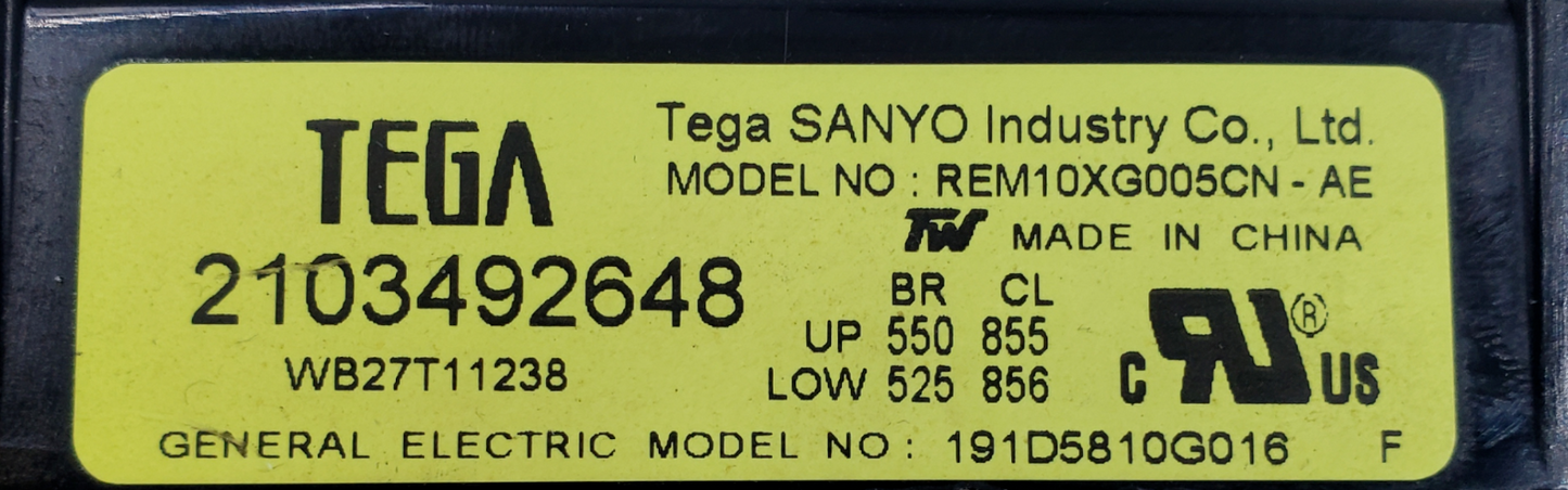 Genuine GE Range Control Board 191D5810G016 Same Day Shipping & 60 Days Warranty