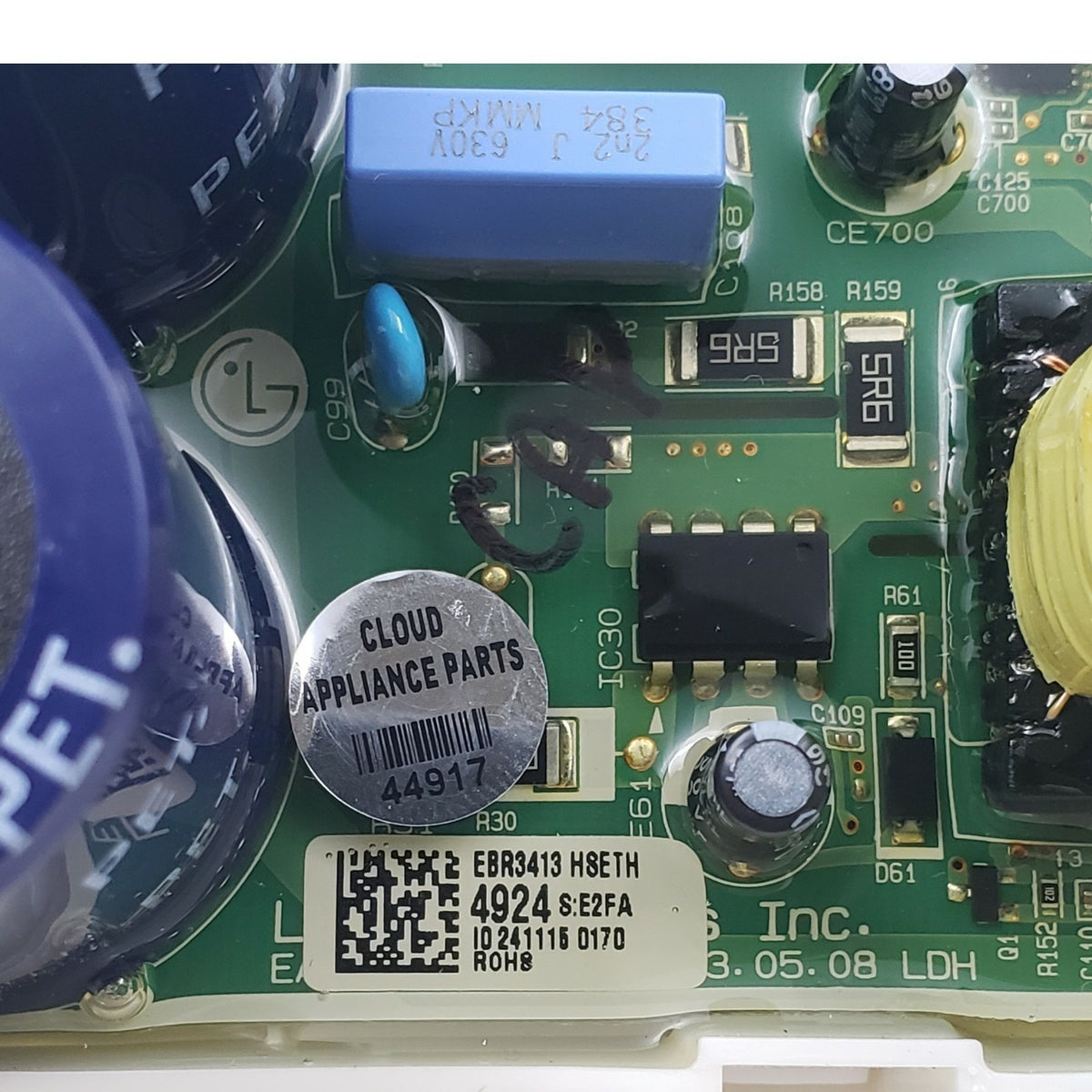 LG Genuine Washer Control Board EBR34134924 New Same Day Ship & 60 Days Warranty