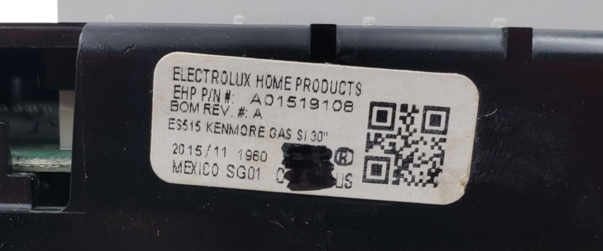 OEM Frigidaire Range Control Board A01519108 *Same Day Ship & 60 Days Warranty**