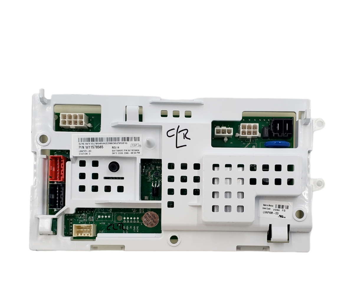 Whirlpool New Washer Control Board W11578565 **Same Day Ship & 60 Days Warranty*