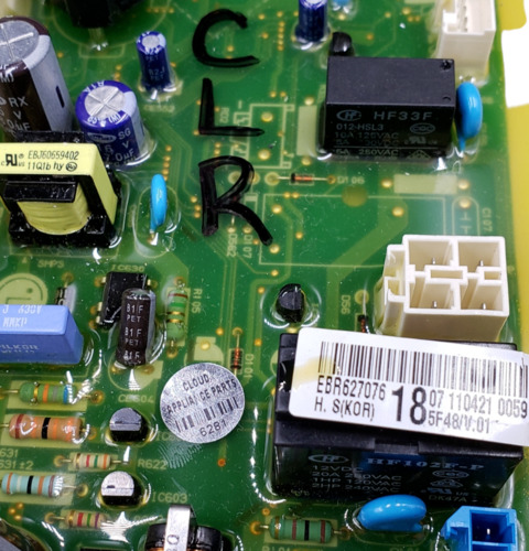 Genuine LG Dryer Control Board EBR62707618 Same Day Ship & 60 Days Warranty