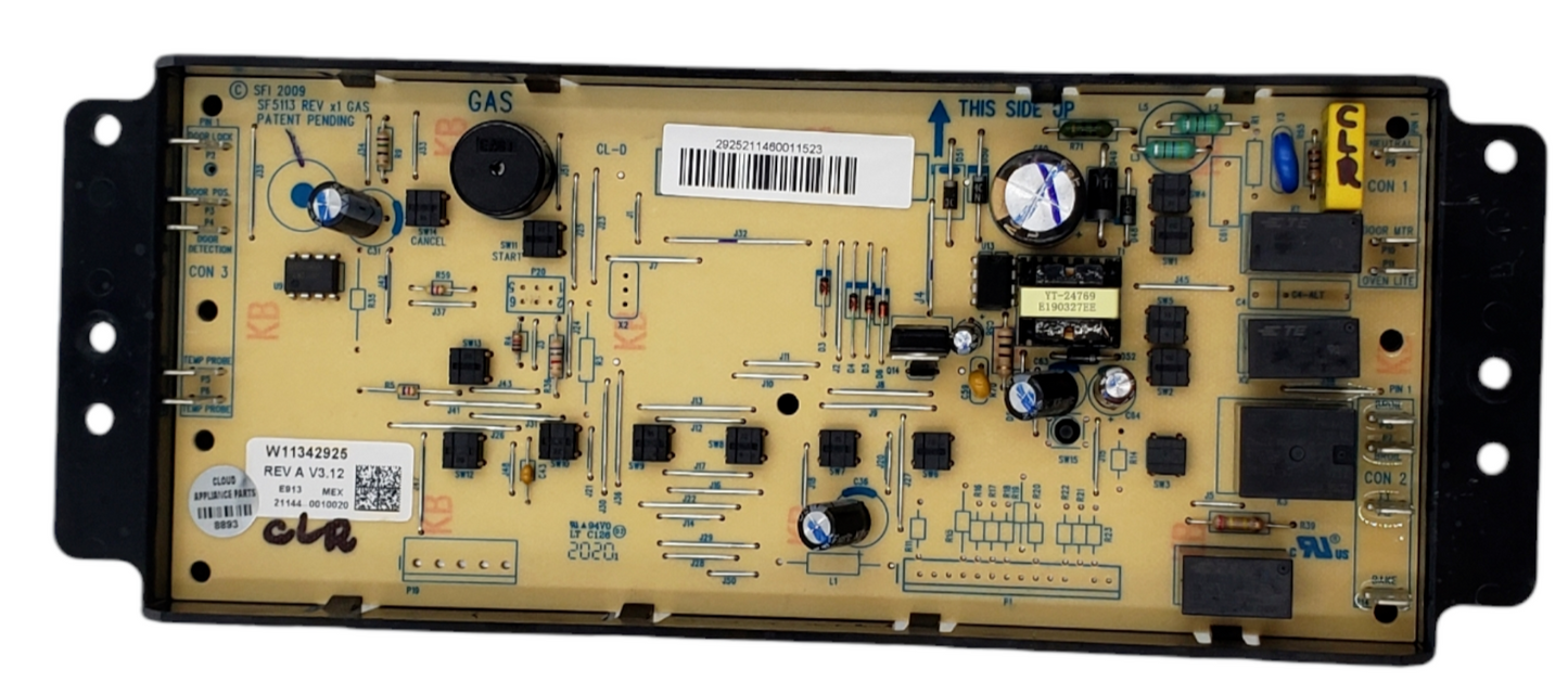 Genuine Whirlpool Oven Control Board W11342925 Same Day Ship & 60 Days Warranty*