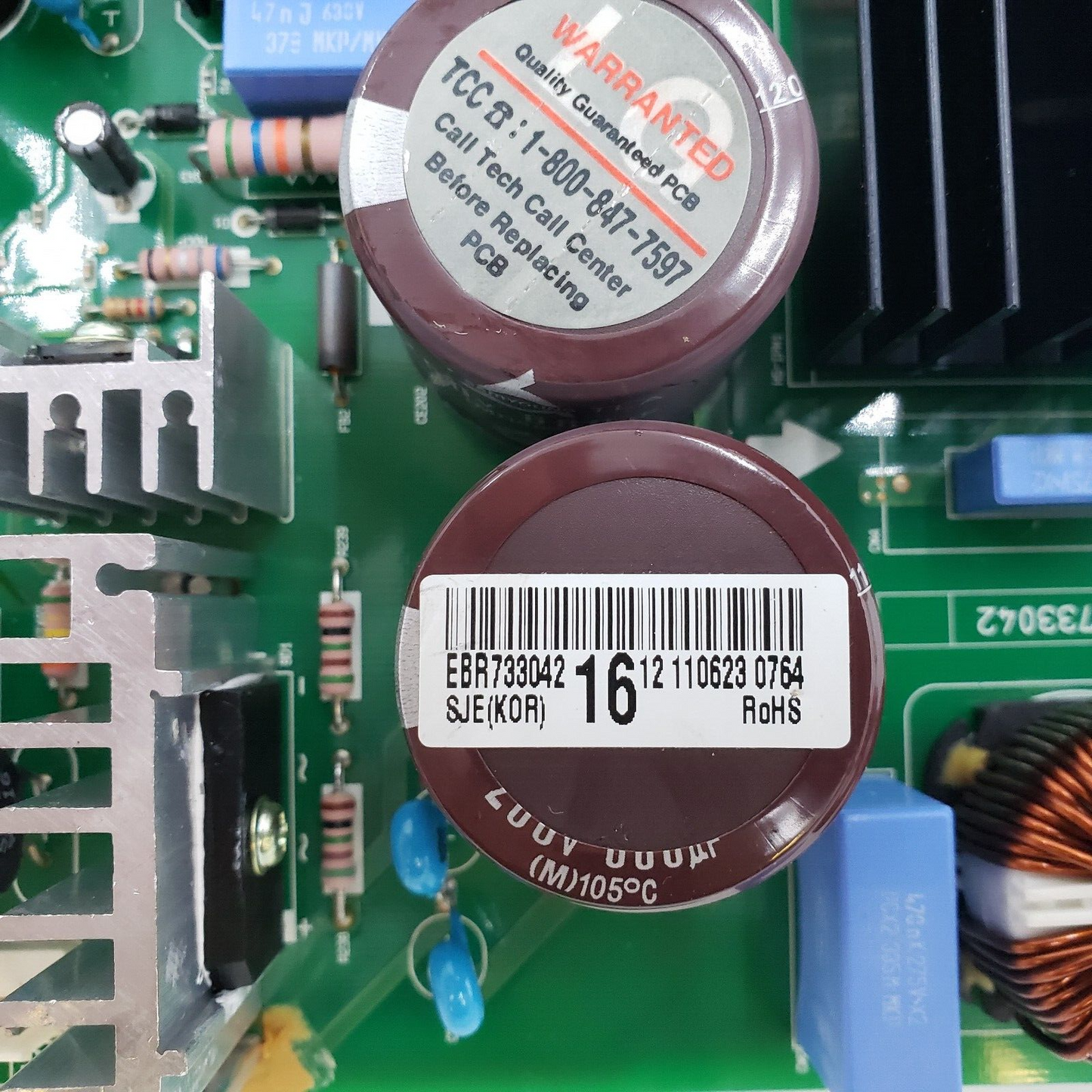 LG Refrigerator Control Board EBR73304216 Same Day Shipping & *60 Days Warranty*