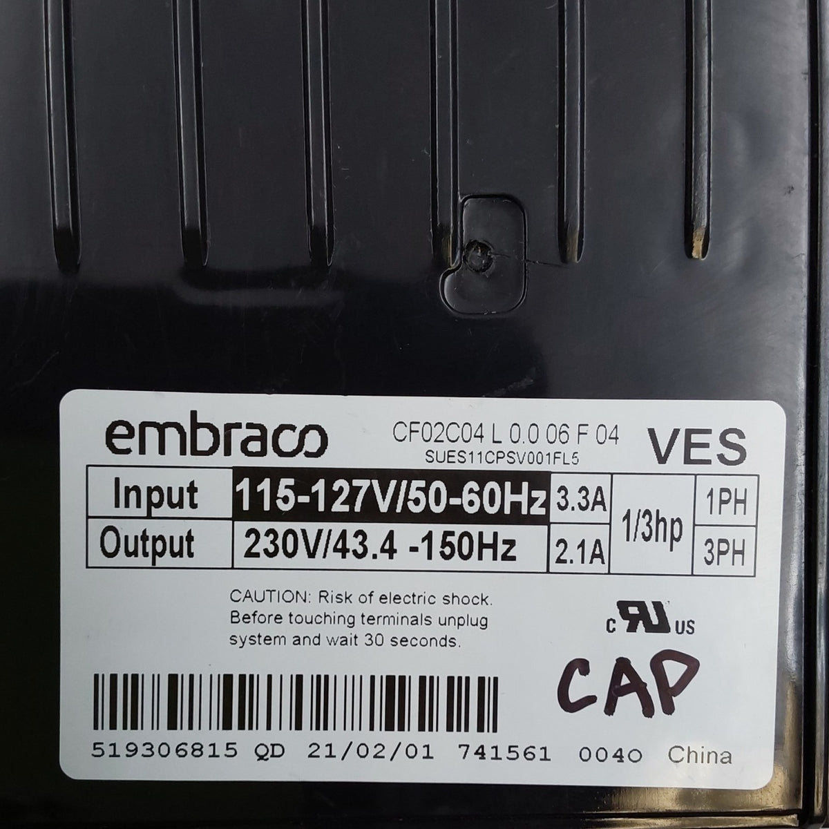 GE Genuine Fridge Inverter Board 519306815 Same Day Shipping & 60 Days Warranty*