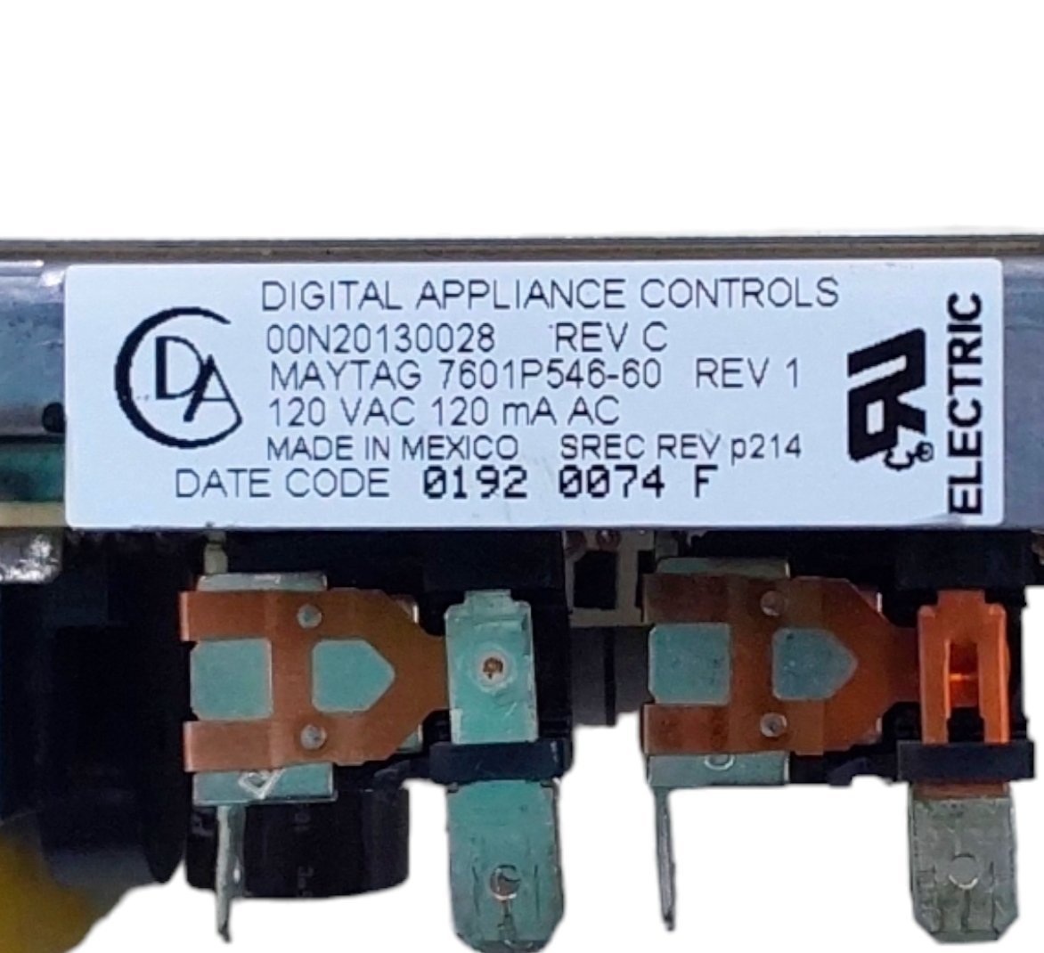 Genuine Whirlpool Oven Control 7601P546-60 Same Day Shipping & 60 Days Warranty*