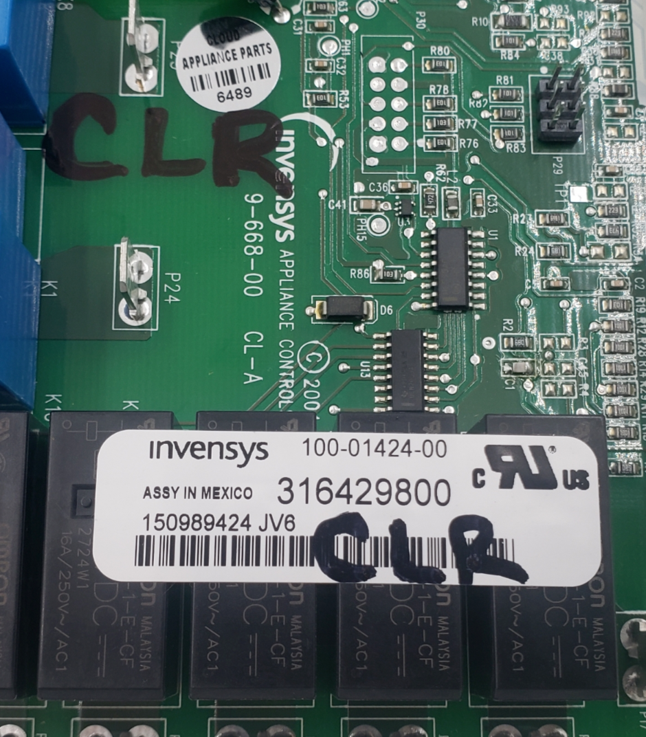 Genuine Frigidaire Oven Control Board 316429800 Same Day Ship & 60 Days Warranty
