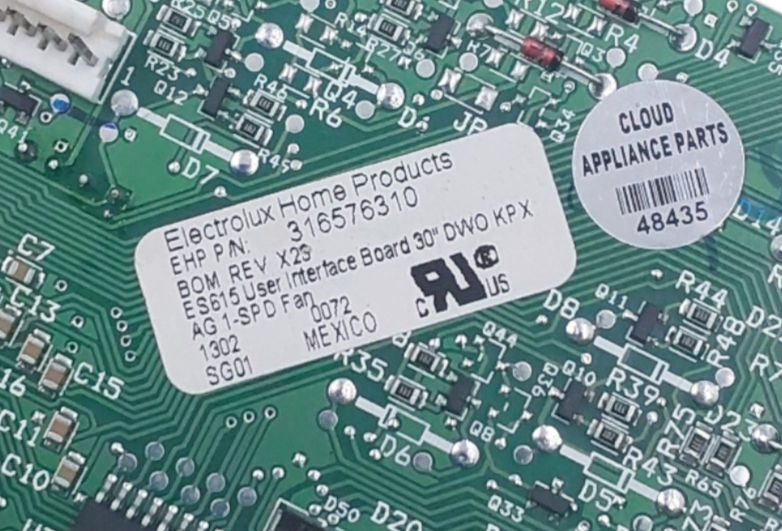 Genuine Frigidaire Oven Control Board 316576310 Same Day Ship & 60 Days Warranty