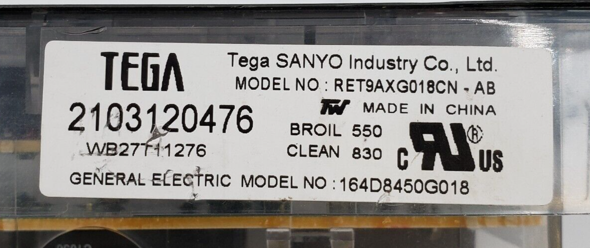 Genuine GE Range Control Board 164D8450G018 Same Day Shipping & 60 Days Warranty