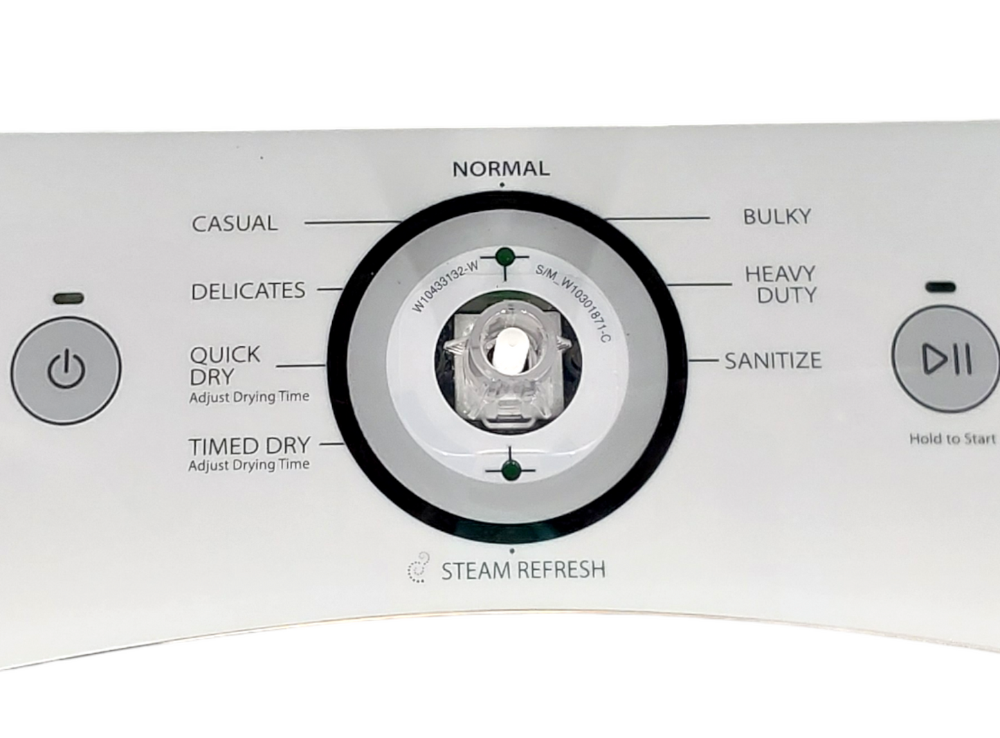 Genuine Whirlpool Dryer Control Panel W10800226 Same Day Ship & 60 Days Warranty