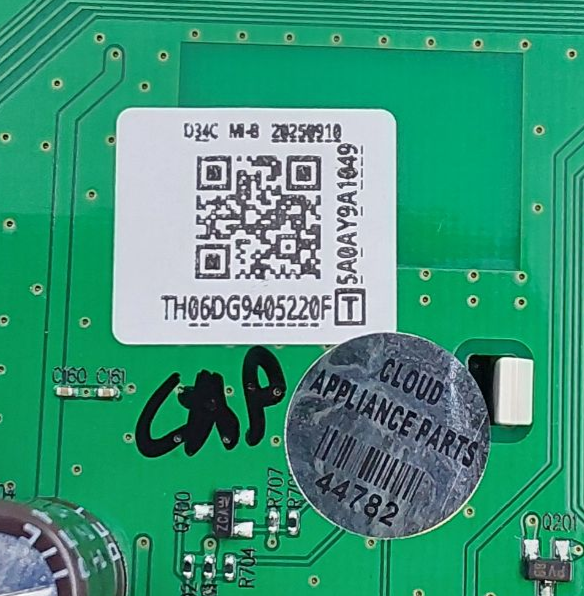 Samsung New Range Control Board DG94-05220F Same Day Shipping & 60 Days Warranty