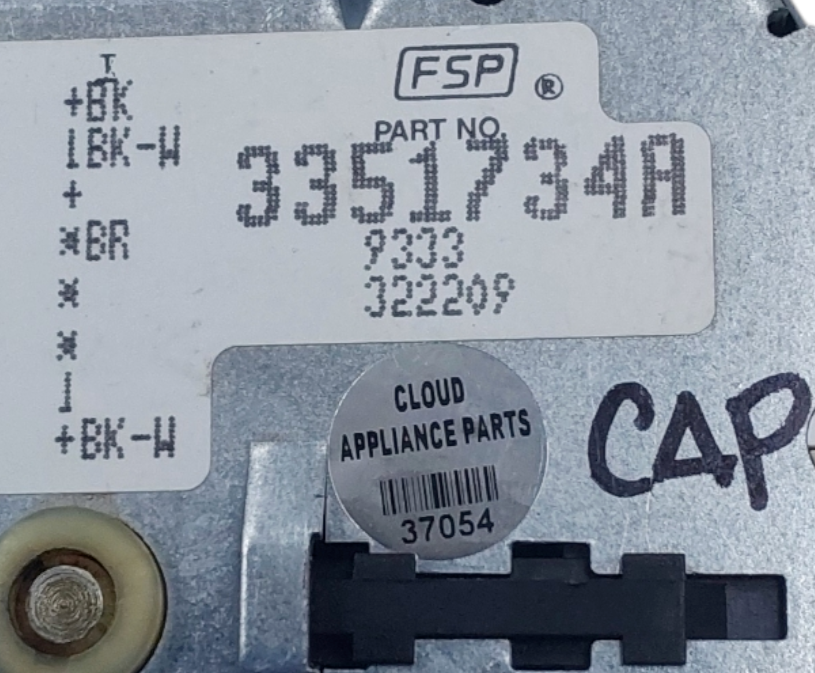Genuine Whirlpool Washer Timer 3351734 **Same Day Shipping & 60 Days Warranty***
