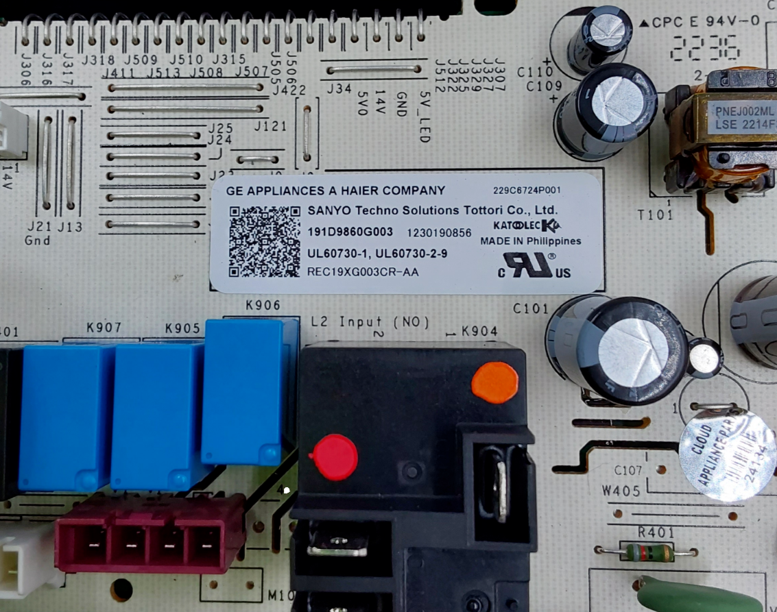 Genuine GE Oven Control Board 191D9860G003 Same Day Shipping & 60 Days Warranty*