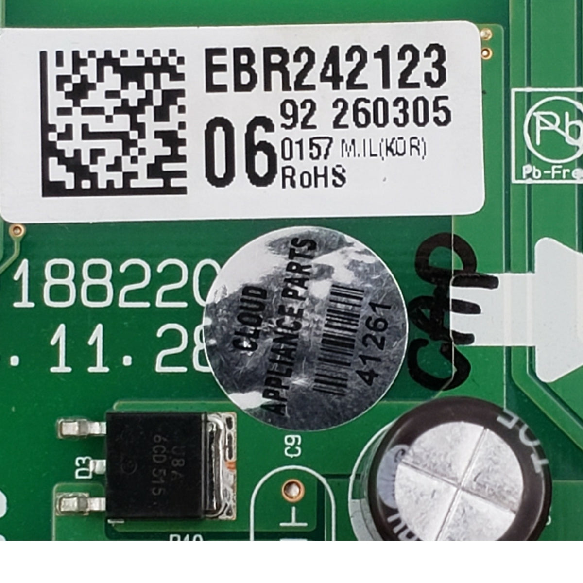 LG New Stove Control Board EBR24212306  **Same Day Shipping & 60 Days Warranty**