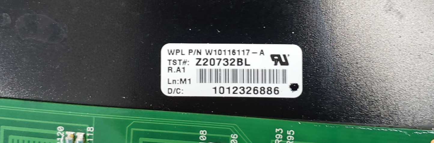 Genuine Whirlpool Range Touch Pad W10116117 Same Day Shipping & 60 Days Warranty