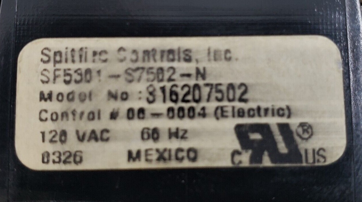 Genuine Frigidaire Range Control 316207502 Same Day Shipping & 60 Days Warranty*
