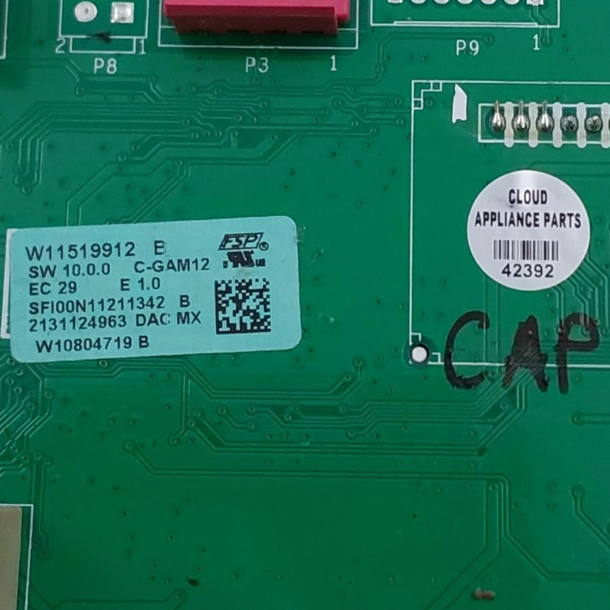 Whirlpool Genuine Oven Control Board W11519912 *Same Day Ship & 60 Days Warranty