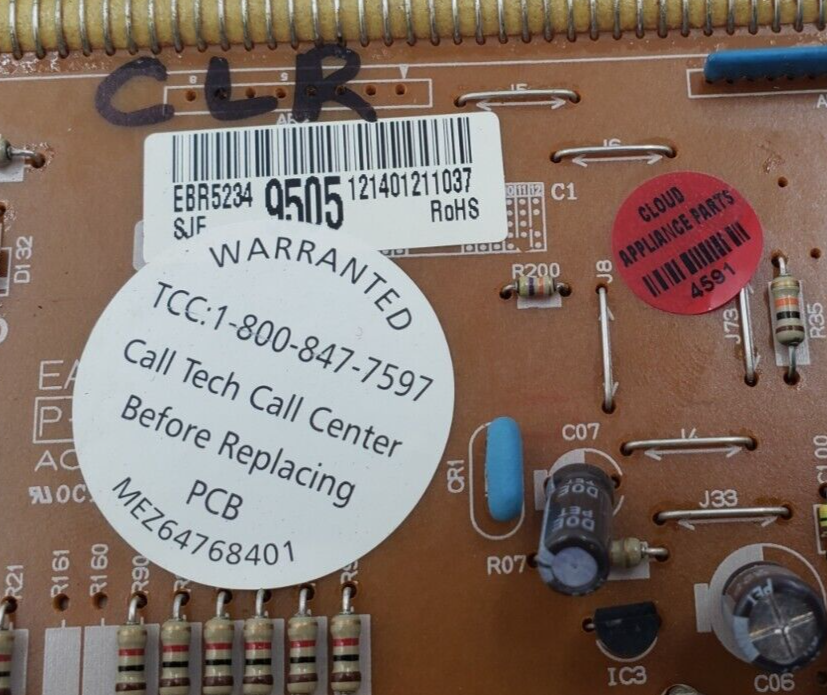 Genuine LG Oven Control Board EBR52349505 Same Day Shipping & *60 Days Warranty*