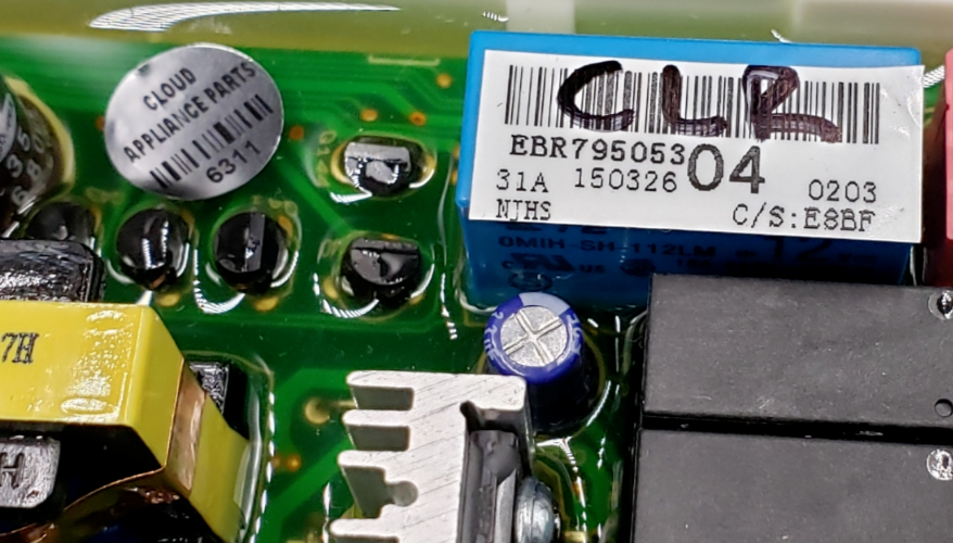 Genuine LG Washer Control Board EBR79505304 Same Day Shipping & 60 Days Warranty