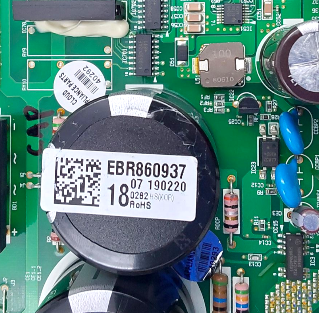 LG OEM Fridge Control Board EBR86093718 **Same Day Shipping & 60 Days Warranty**