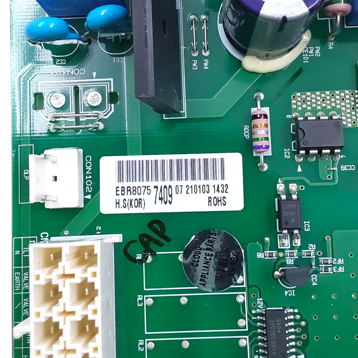 OEM LG Refrigerator Control Board EBR80757409 *Same Day Ship & 60 Days Warranty*