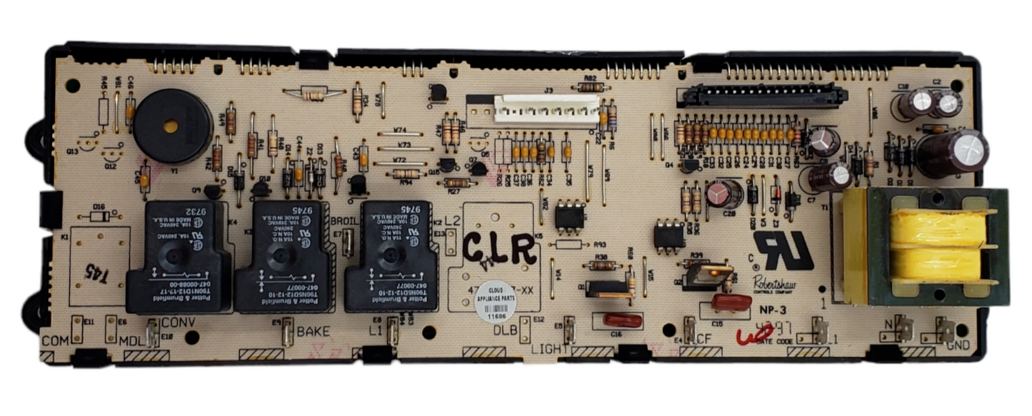 Genuine GE Range Control Board 164D3255G002 Same Day Shipping & 60 Days Warranty