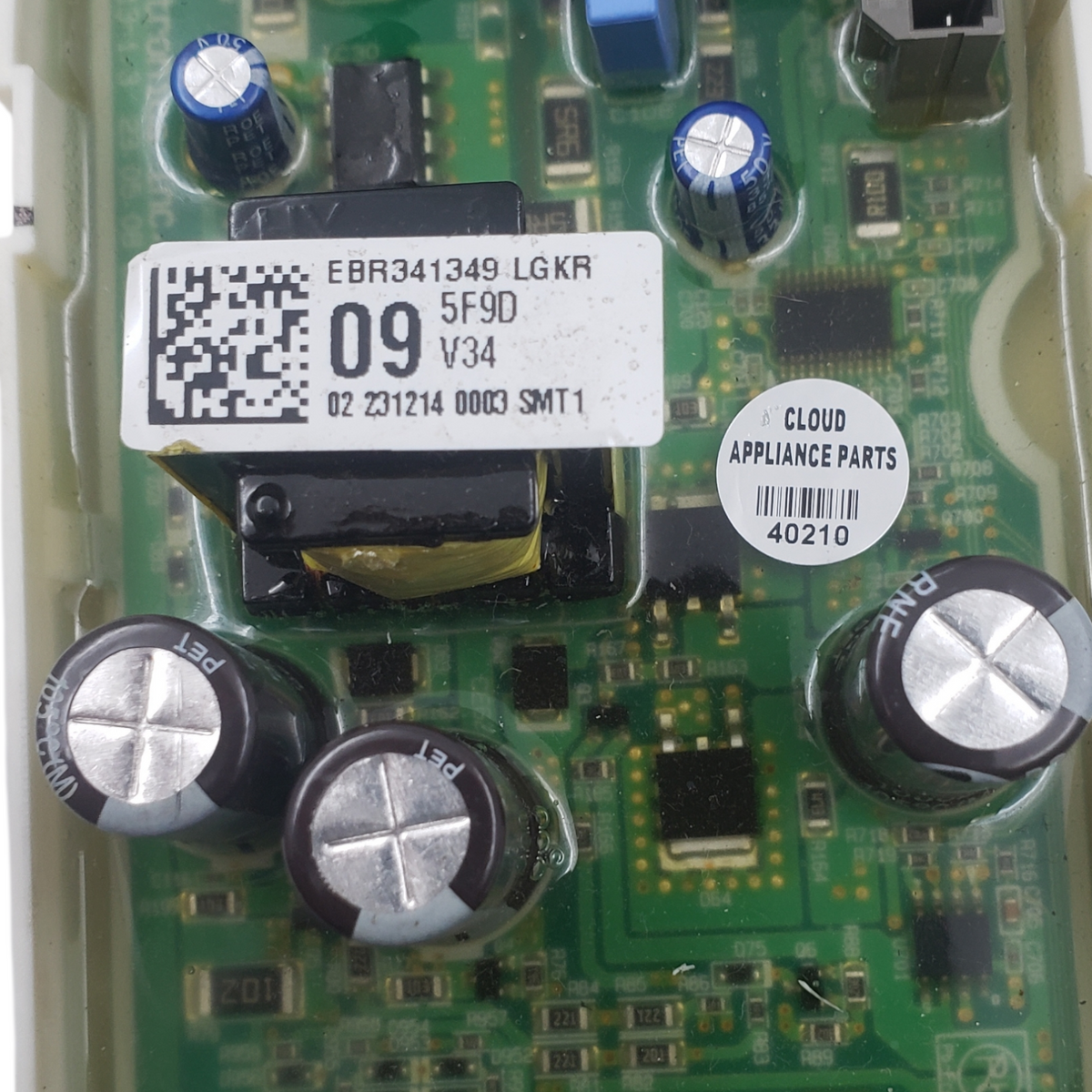 LG Genuine Washer Control Board EBR34134909 Same Day Shipping & 60 Days Warranty