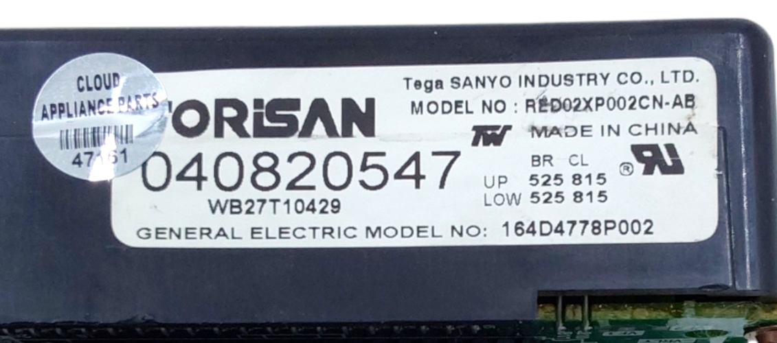 Genuine GE Oven Control Board 164D4778P002 Same Day Shipping & 60 Days Warranty*