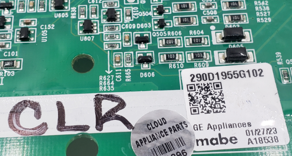 Genuine GE Washer Control Board 290D1955G102 **Same Day Ship & 60 Days Warranty*