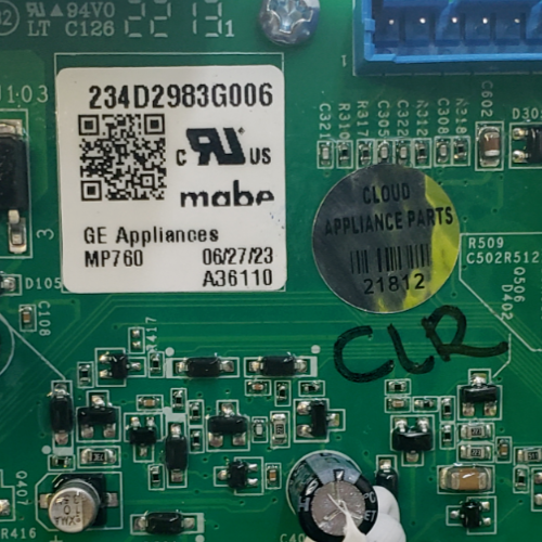 New GE Dryer Control Board 234D2983G006 **Same Day Shipping & 60 Days Warranty**