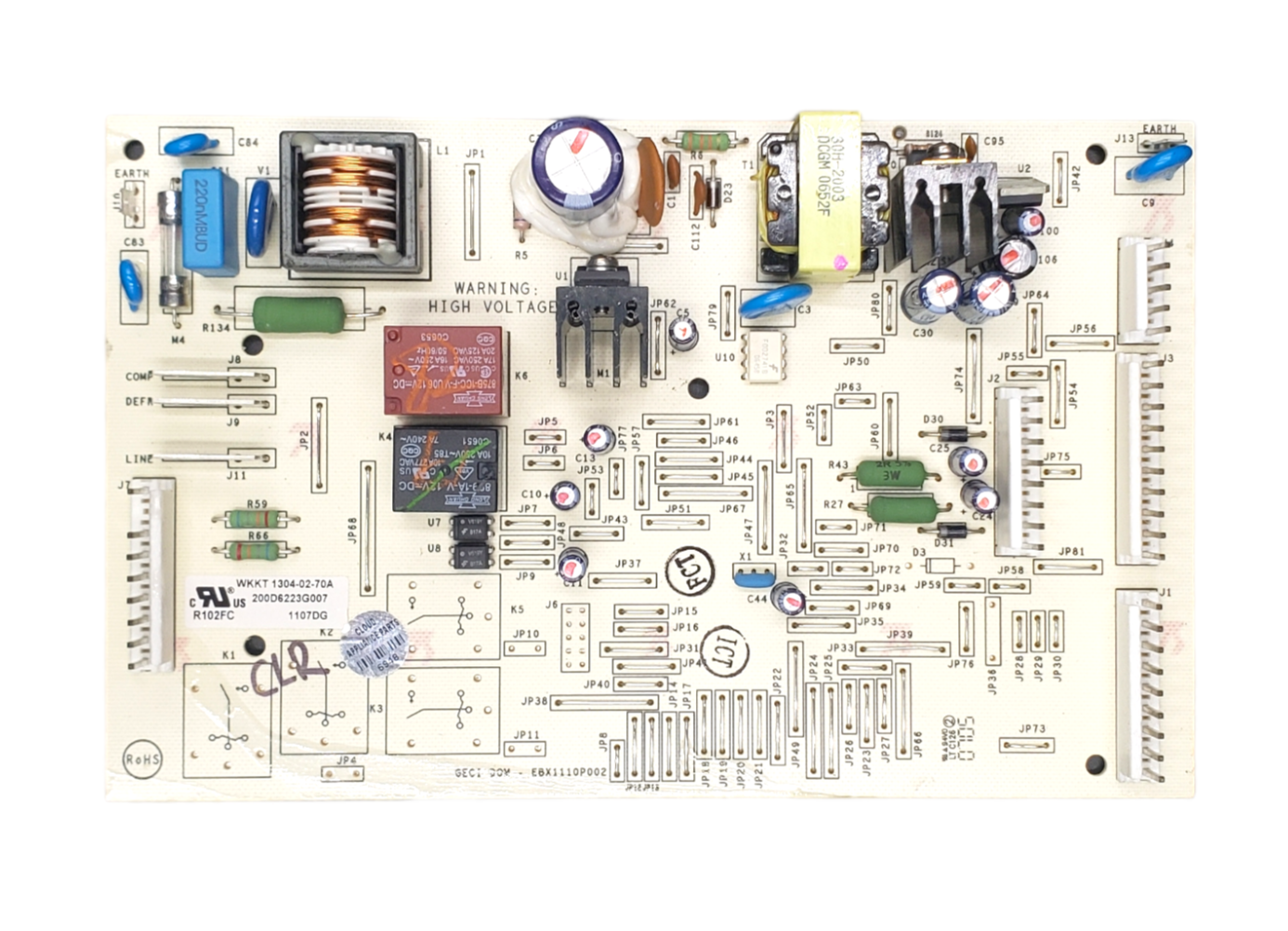 OEM GE Refrigerator Control Board 200D6223G007 Same Day Ship & 60 Days Warranty*