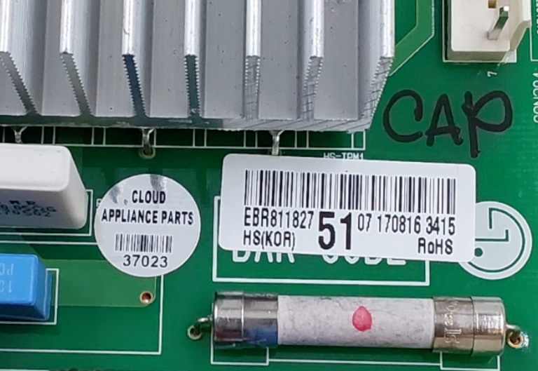 Genuine LG Fridge Control Board EBR81182751 Same Day Shipping & 60 Days Warranty