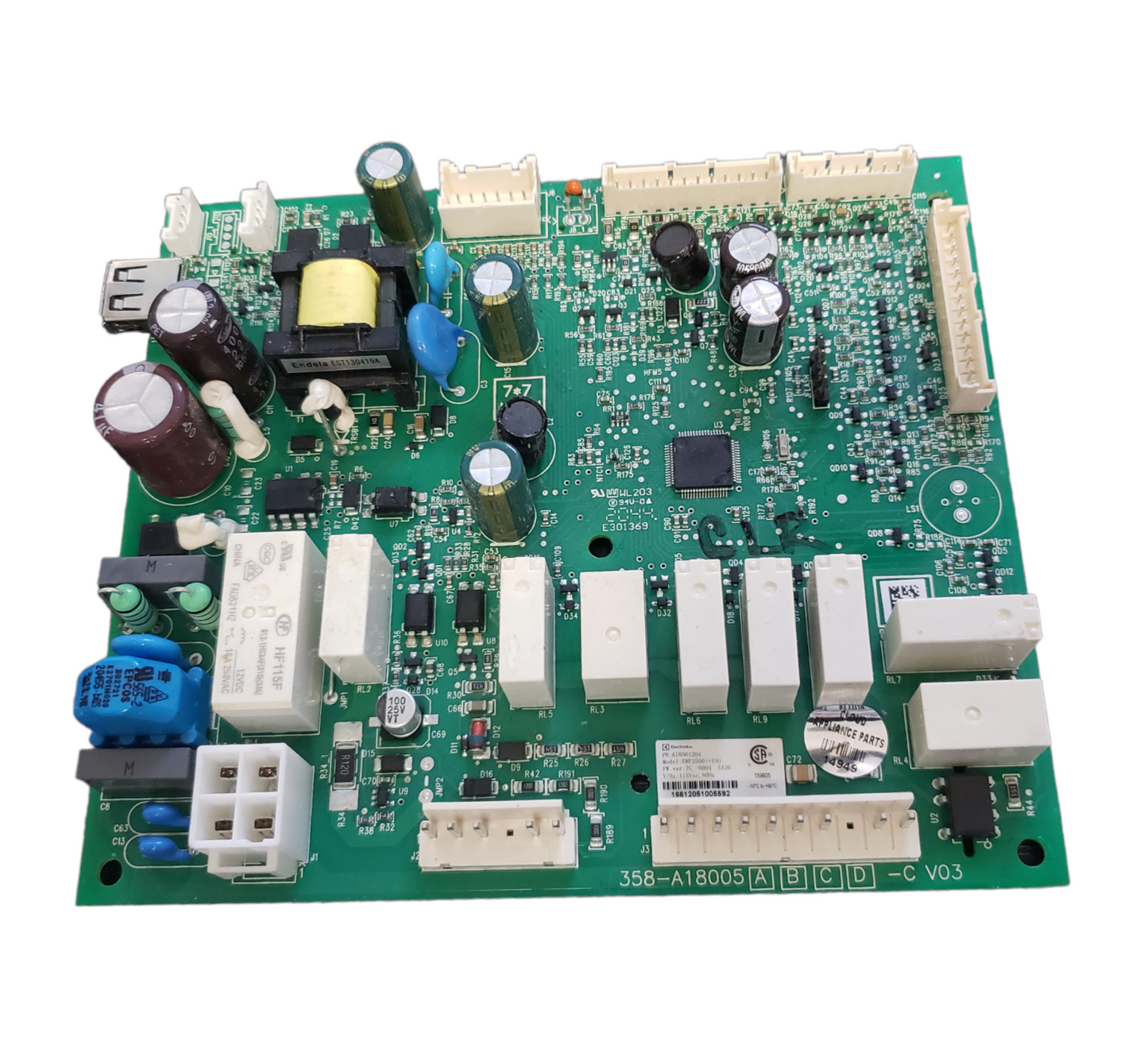 Genuine Frigidaire Refrigerator Board A16561204 Same Day Ship & 60 Days Warranty
